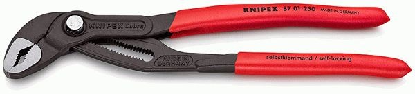 KNIPEX Replės vamzdžiams, vandens siurbliams prekės numeris: 87 01 250 nebrangu