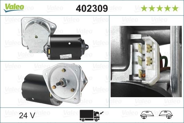 VALEO Wiper motor Article number: 402309 cheaply