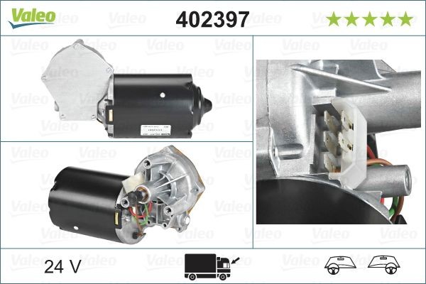 VALEO Wiper motor Article number: 402397 cheaply