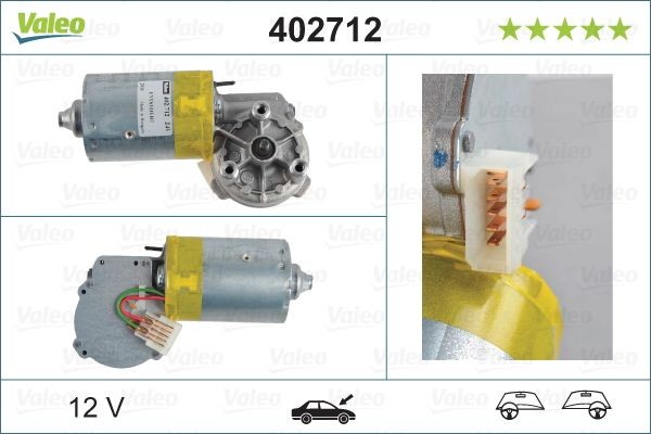 VALEO Viskermotor ORIGINAL PART Varenummer: 402712 billige