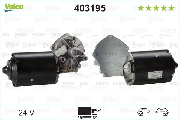 VALEO Viskermotor ORIGINAL PART Varenummer: 403195 billige