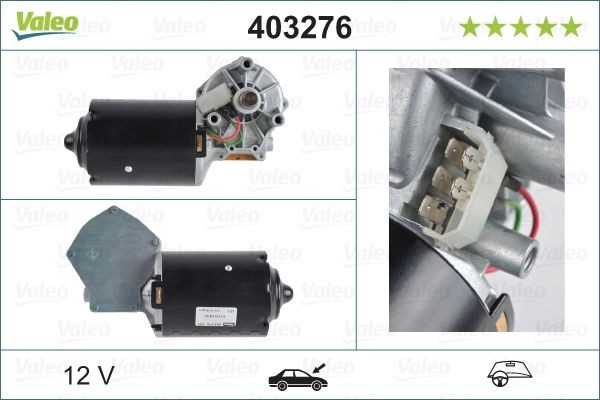 VALEO Viskermotor ORIGINAL PART Varenummer: 403276 billige