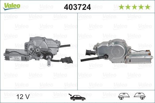 VALEO Viskermotor ORIGINAL PART Varenummer: 403724 billige