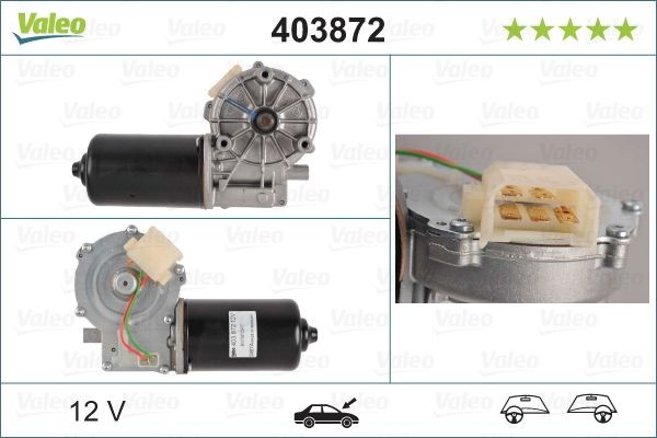 VALEO Viskermotor ORIGINAL PART Varenummer: 403872 billige