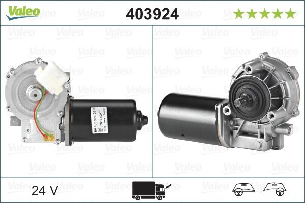 VALEO Viskermotor ORIGINAL PART Varenummer: 403924 billige