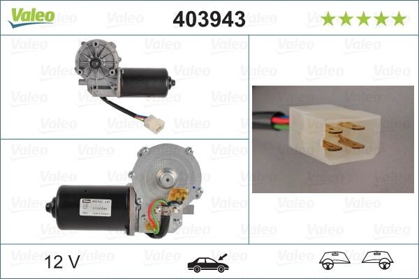 VALEO Viskermotor ORIGINAL PART Varenummer: 403943 billige