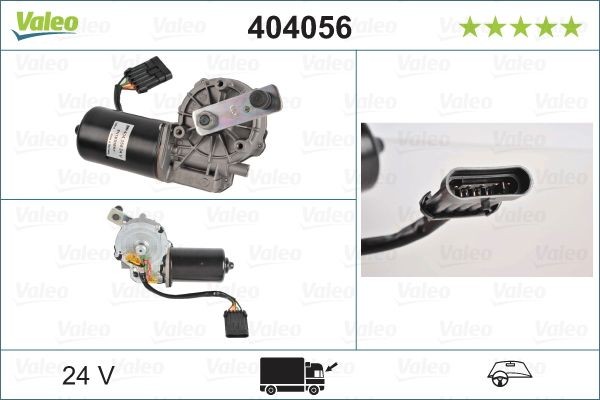 VALEO Wiper motor ORIGINAL PART Article number: 404056 cheaply