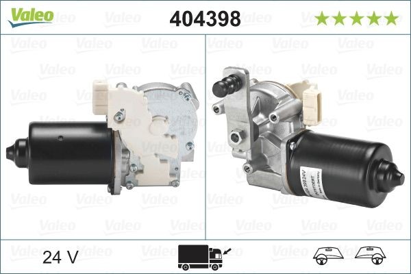 VALEO Viskermotor ORIGINAL PART Varenummer: 404398 billige
