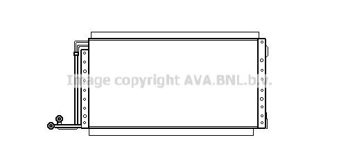 PRASCO Air conditioning condenser Article number: CN5092 cheaply