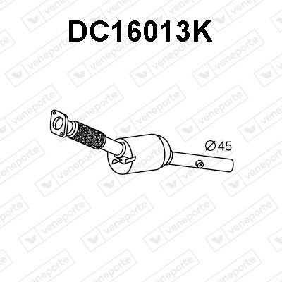 VENEPORTE Katalysator Varenummer: DC16018K billige