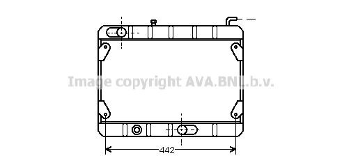 PRASCO Radiaator, mootorijahutus Artikli number: FT2027 soodsalt