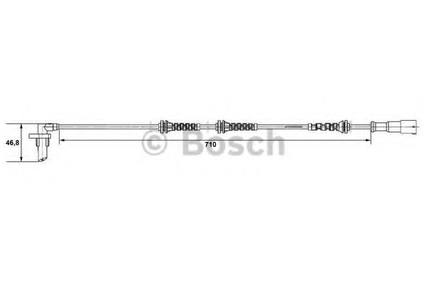 BOSCH ABS sensor Article number: 0 265 007 529 cheaply