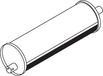 DINEX Mellem- / bagerste lydpotte Varenummer: 50414 billige