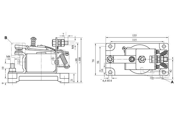 BOSCH Relæ Varenummer: 0 333 200 010 billige