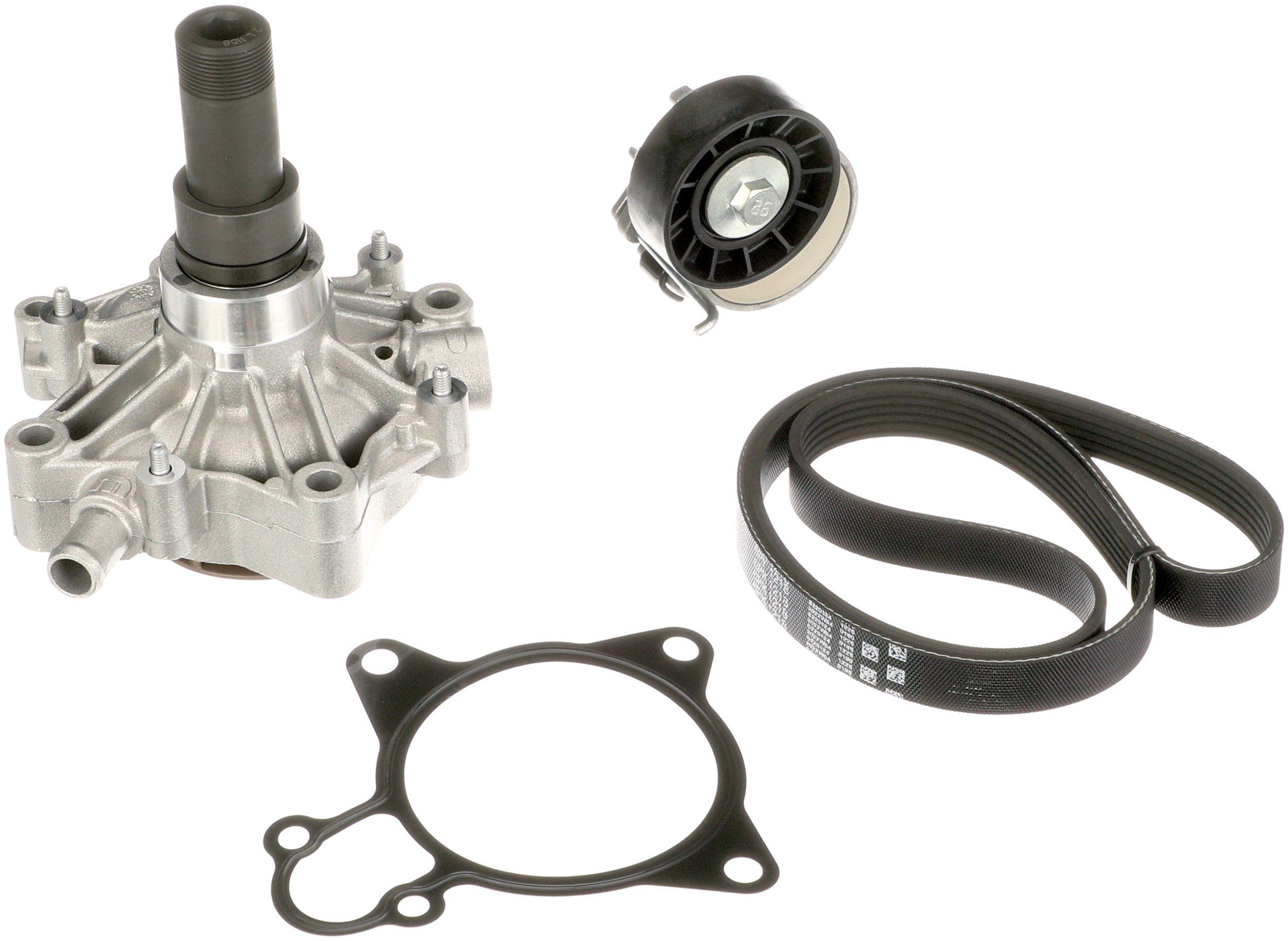 GATES Water Pump + V-Ribbed Belt Kit Article number: KP56PK1218 cheaply