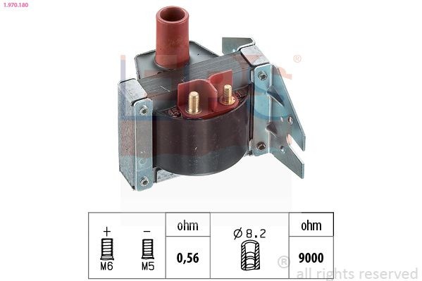 EPS KR.0640 Remondikomplekt, süütejagaja TAGORA 2.1 116 HP Bensiin 1987