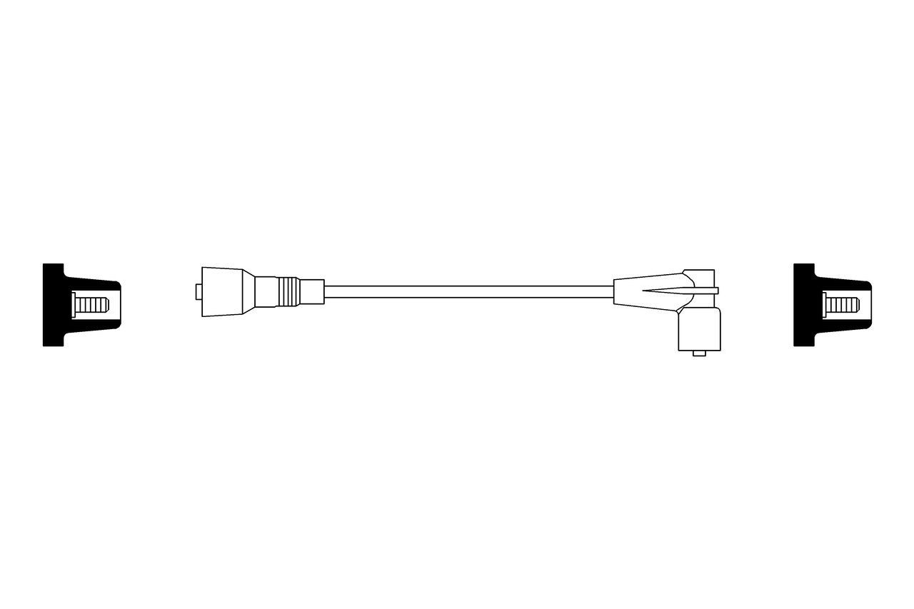 BOSCH Faisceau d'allumage UGS: 0 986 356 231 à peu de frais