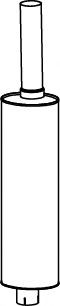 DINEX Middle- / End Silencer Article number: 49373 cheaply