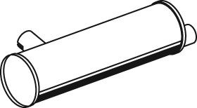 DINEX Mellem- / bagerste lydpotte Varenummer: 49390 billige
