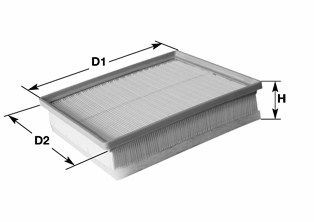 CLEAN FILTER Air filter Article number: MA1392 cheaply