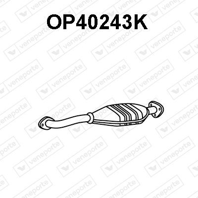 VENEPORTE Catalytic converter Article number: OP40243K cheaply