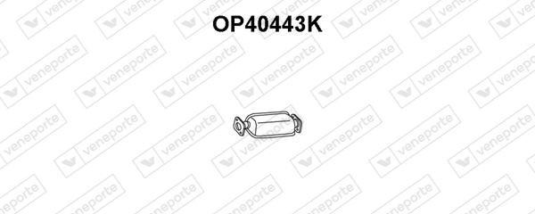VENEPORTE Catalytic converter Article number: OP40443K cheaply