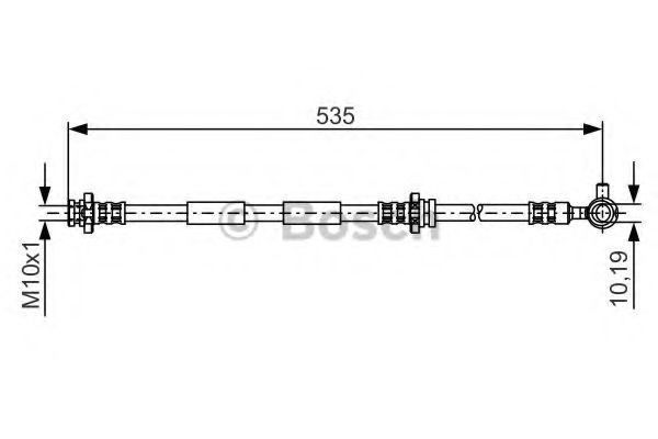 BOSCH Pidurivoolik Artikli number: 1 987 481 312 soodsalt