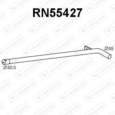 VENEPORTE Exhaust Pipe Article number: RN55427 cheaply