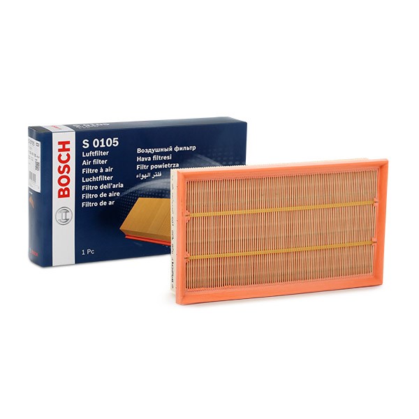 BOSCH Air filter Article number: F 026 400 105 cheaply