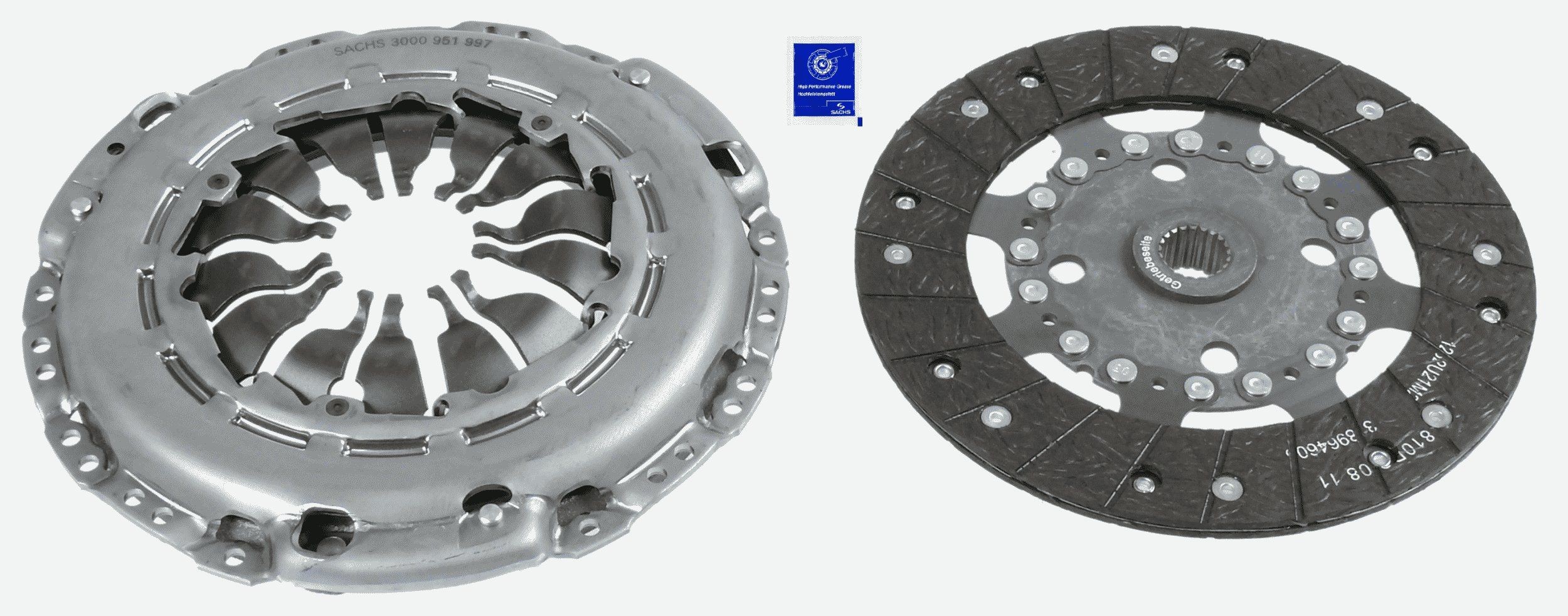 SACHS Clutch kit Article number: 3000 951 997 cheaply