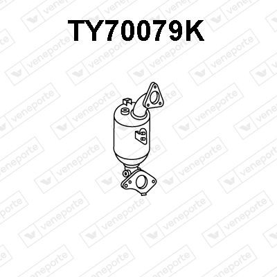 VENEPORTE Catalytic converter Article number: TY70079K cheaply