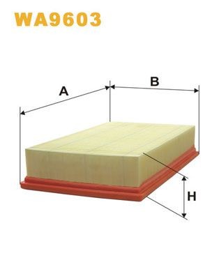 WIX FILTERS Air filter Article number: WA9603 cheaply