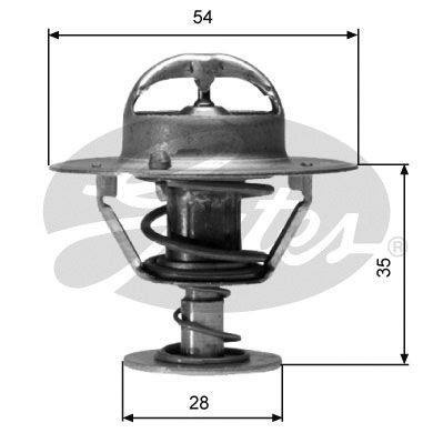 GATES Thermostat Article number: TH04282G1 cheaply