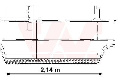 VAN WEZEL Sidewall Article number: 1745109 cheaply