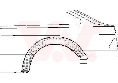VAN WEZEL Sidewall Article number: 1820147 cheaply