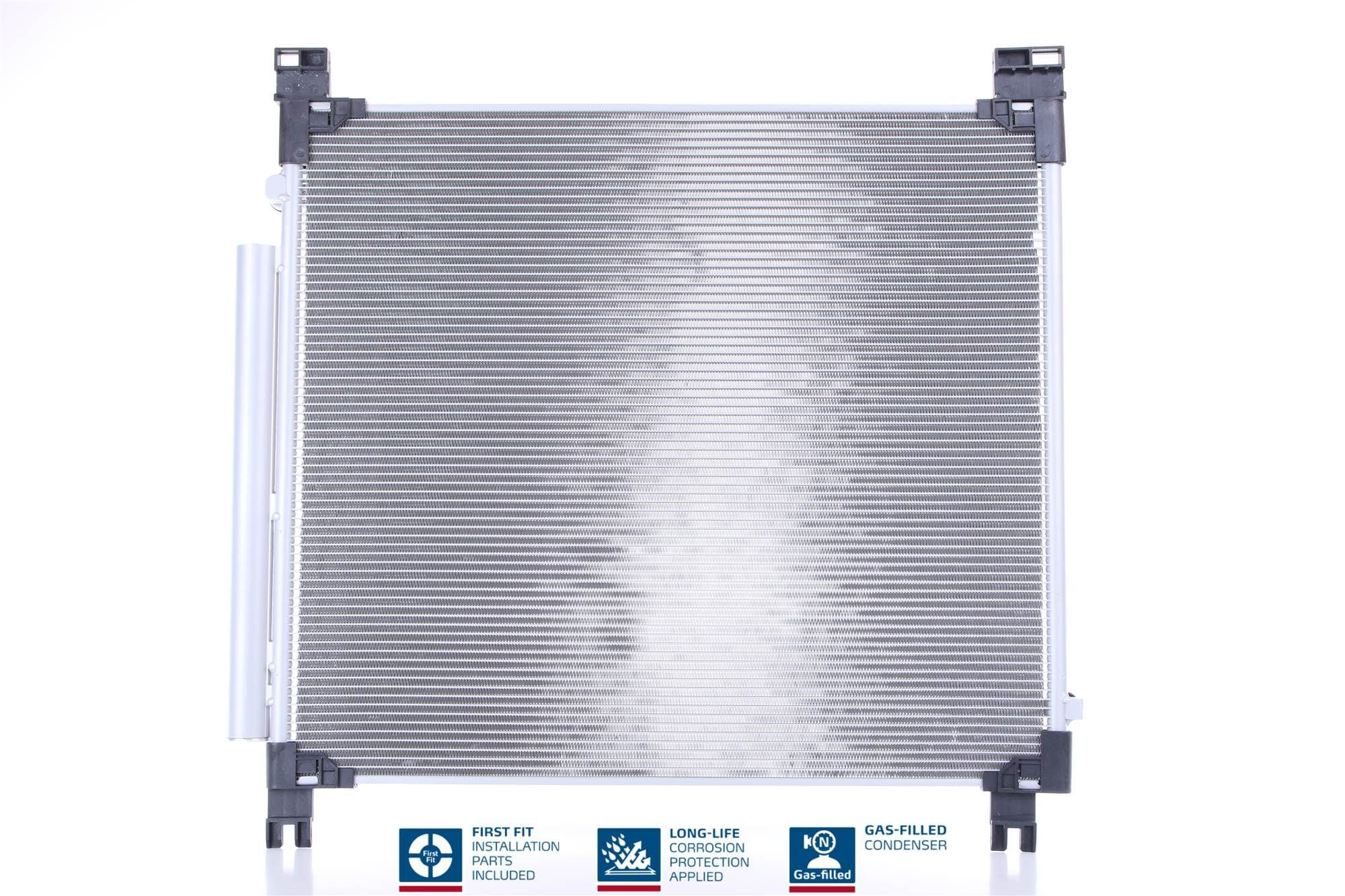 NISSENS Air conditioning condenser Article number: 940799 cheaply