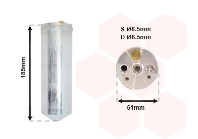 VAN WEZEL Dryer, air conditioning Article number: 3200D151 cheaply