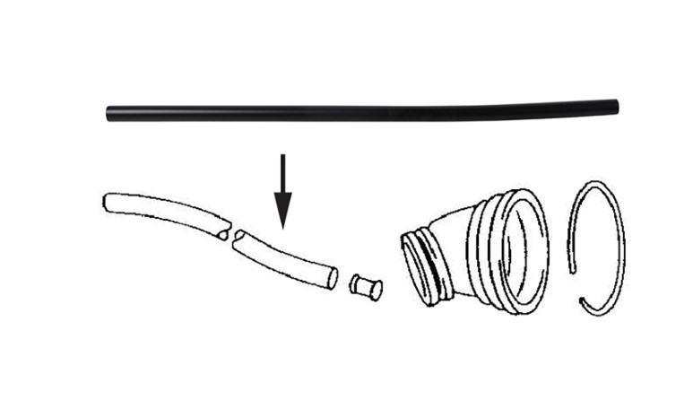 JP GROUP Fuel Hose Article number: 1615650500 cheaply