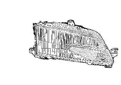 VAN WEZEL Headlight Article number: 4036942 cheaply