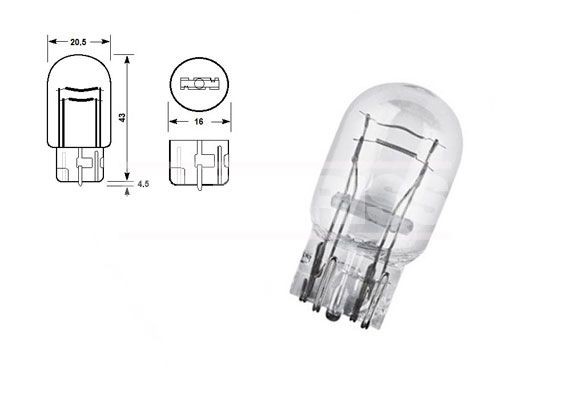 CARPRISS Bulb, brake / tail light Article number: 79780294 cheaply