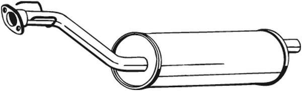 BOSAL Middle silencer Article number: 278-135 cheaply