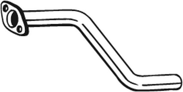BOSAL Exhaust Pipe Article number: 745-101 cheaply