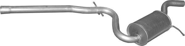 POLMO Middle silencer Article number: 24.82 cheaply