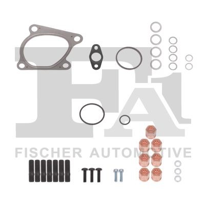 FA1 KT110520 Asennussarja, turboahdin A6 RS6 4.2 quattro 450 HV Bensiini 2005