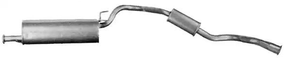 VEGAZ Rear silencer Article number: TS-181IMA cheaply