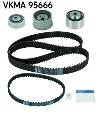SKF Timing belt kit Article number: VKMA 95666 cheaply