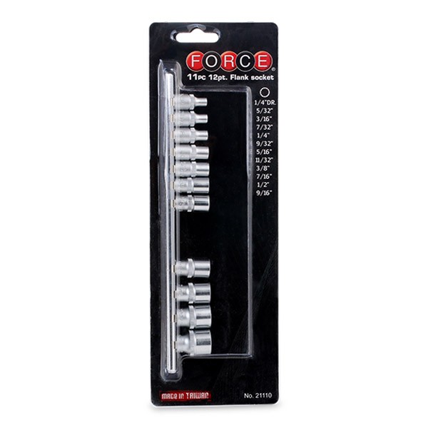 FORCE Socket set Article number: 21110 cheaply