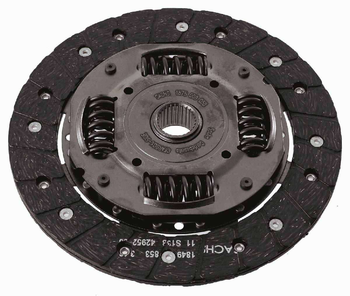 SACHS Clutch Disc Article number: 1878 009 058 cheaply