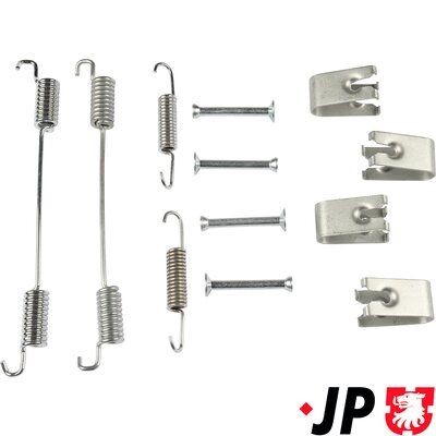 JP GROUP 3364002310 Accessory Kit, brake shoes DOBLO 1.3 D Multijet (263HXT1A, 263YXT1A, 263YYA1A, 263HYA1A) 80 PS Diesel