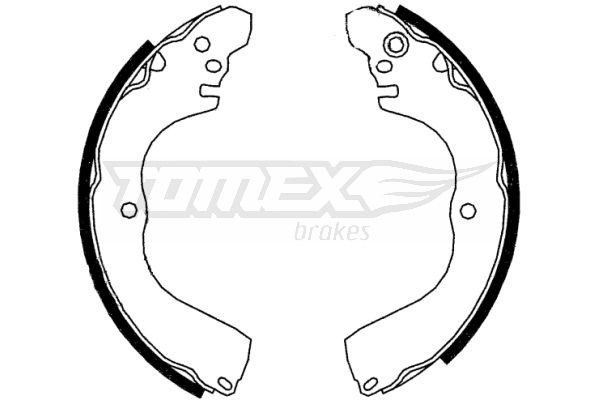 TOMEX brakes Piduriklotside komplekt Artikli number: TX 22-89 soodsalt